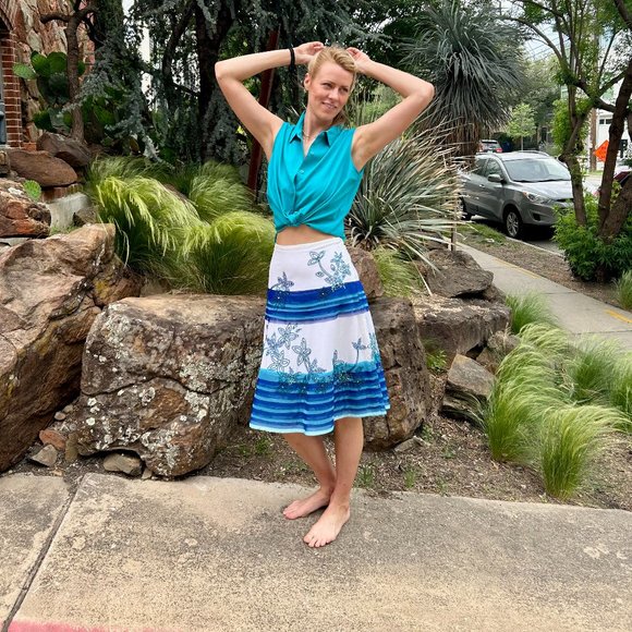 Vintage A-Line Skirt - Picture 13 of 14